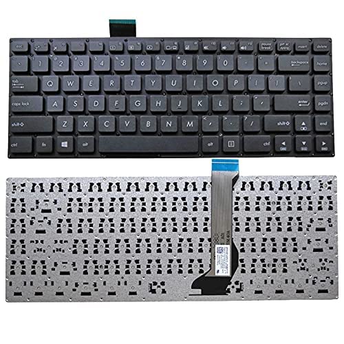 WISTAR Laptop Keyboard Compatible for Asus E402 E402M E402MA E402S E402SA E402BA E402BP E402NA L402 L402S L402SA R417 R417S R417SA R417 (Black)